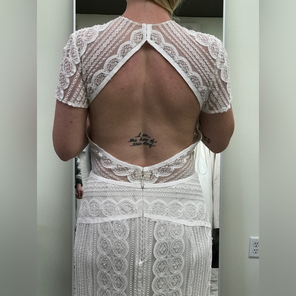 Never worn, unaltered W. Too Lenora gown. - Picture 8 of 8